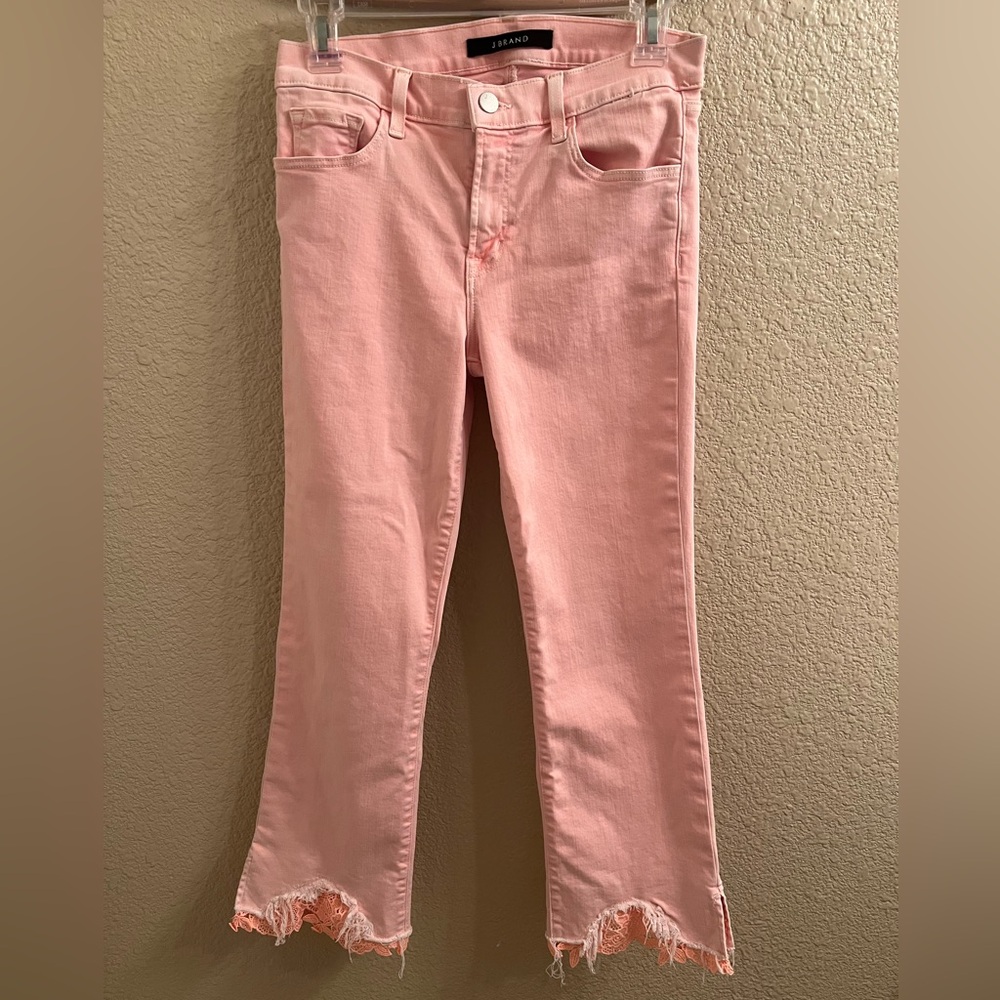 J Brand Sz.28 Pink Denim Jeans